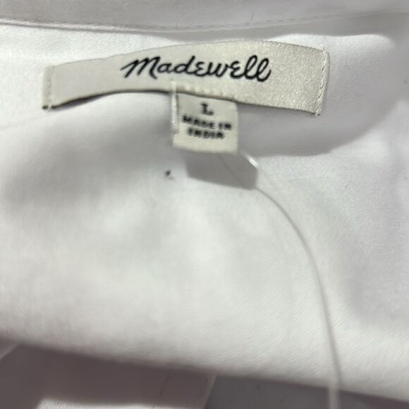 Madewell ns437 V-Neck Long-Sleeve Top size large NWT - Picture 7 of 10